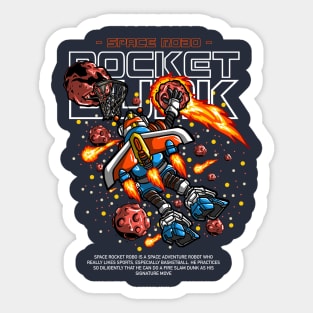 Space Robo : Rocket Dunk Sticker